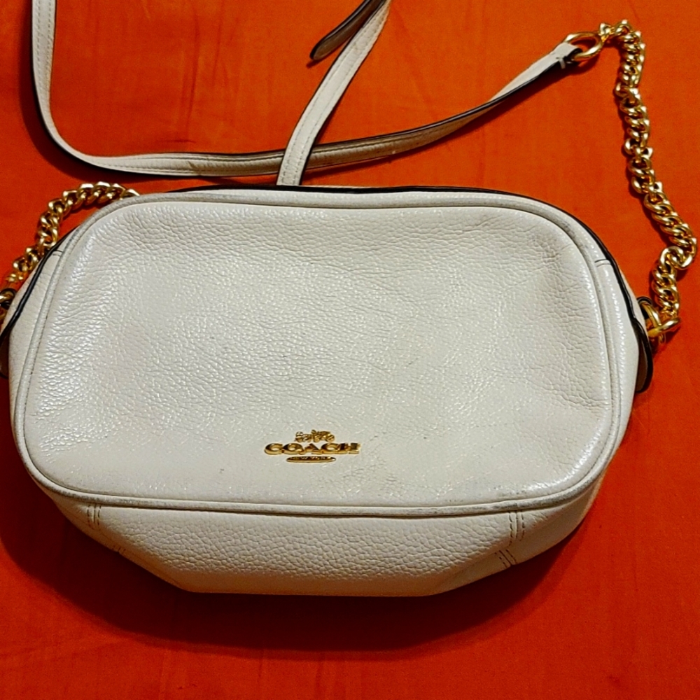 White coach Bag